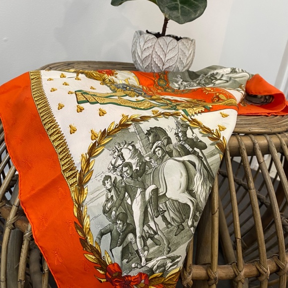 Hermès Silk Napoléon Square Scarf - Picture 2 of 5